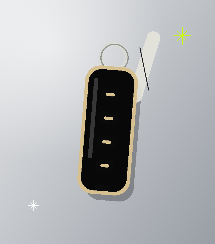 TPU Key Cover for Mercedes-Benz